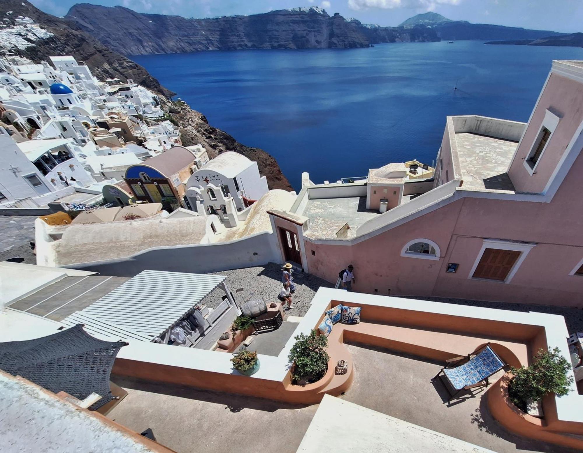 Villa Oasis Oia With Caldera View Kültér fotó
